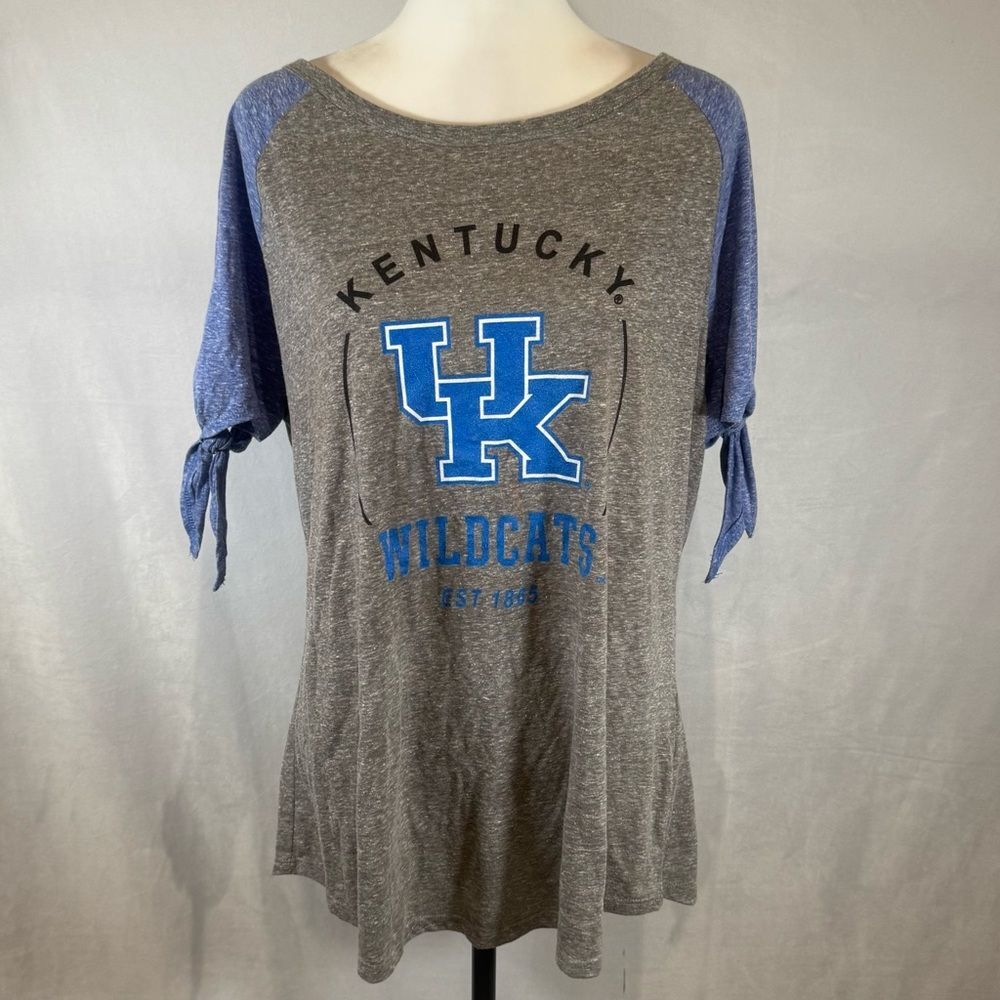 Gameday Couture UK University of Kentucky short tie sleeve tshirt size XL